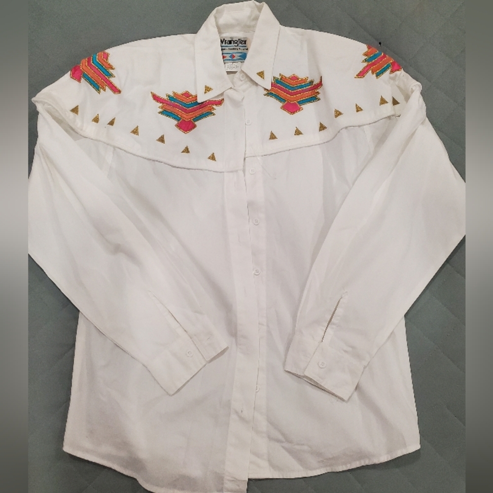 80s Vintage Wrangler button up shirt